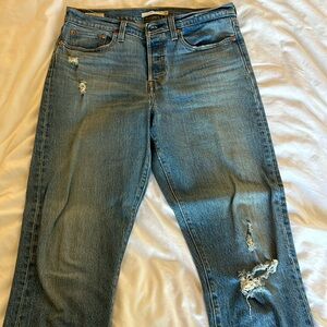 Levi’s wedgie jeans